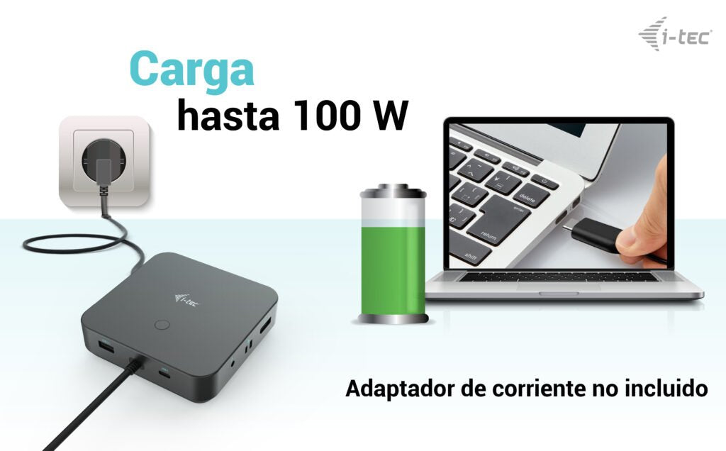 EAN 8595611705816 - i-tec C31TRIPLE4KDOCKPDPRO base para portátil y replicador de puertos Alámbrico USB 3.2 Gen 1 (3.1 Gen 1) imagen 13