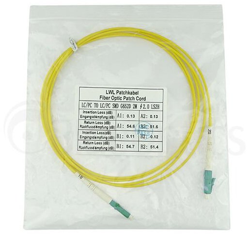 EAN 4063232609140 - BlueOptics SFP2121BU30MM Cable de fibra óptica e InfiniBand 30 m LC Amarillo imagen 5