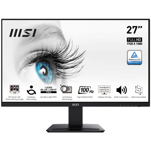 EAN 4711377035156 - MSI Pro MP273A pantalla para PC 68,6 cm (27") 1920 x 1080 Pixeles Full HD LED Negro imagen 1