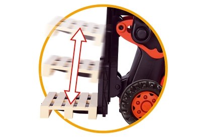 EAN 4004943565806 - BIG Linde Forklift Correpasillos ocn forma de carretilla elevadora imagen 3