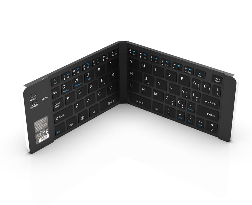 EAN 8681949011832 - Inca IBK-579BT teclado Hogar Bluetooth Metálico, Plata imagen 1