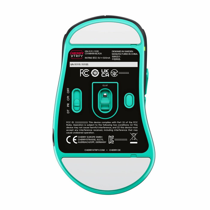 EAN 7340086914628 - CHERRY XTRFY CX-M64W-BLACK ratón Juego RF inalámbrico 26000 DPI imagen 7