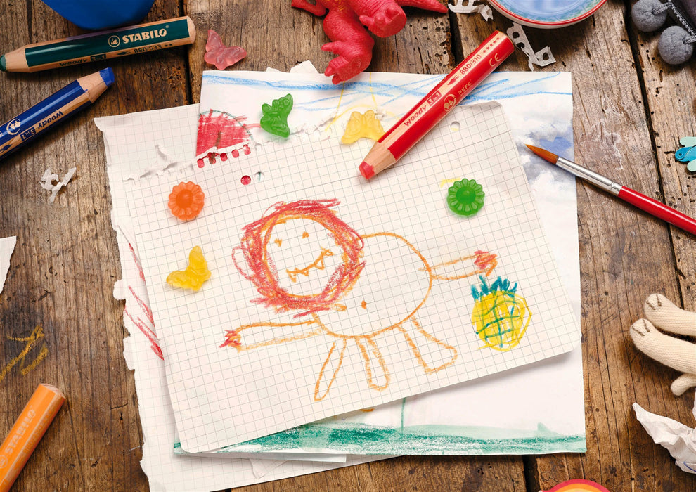 EAN 4006381183253 - STABILO woody 3 in 1 Rosa 1 pieza(s) imagen 4