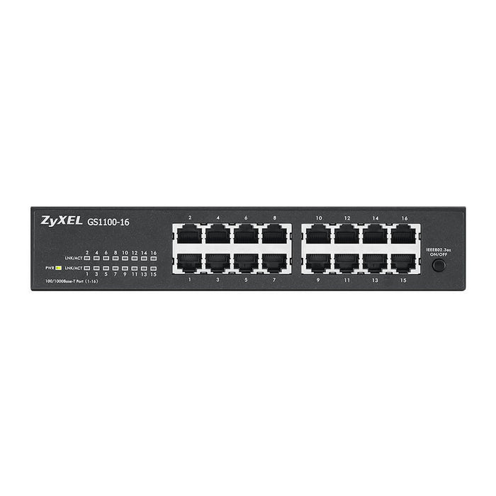 EAN 4718937614066 - Zyxel GS1100-16 No administrado Gigabit Ethernet (10/100/1000) imagen 5