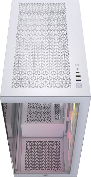 EAN 0840006688396 - Corsair iCUE LINK 3500X RGB Midi Tower Blanco imagen 2