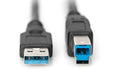 EAN 4016032383703 - Digitus DB-300115-018-S cable USB USB 3.2 Gen 1 (3.1 Gen 1) 1,8 m USB A USB B Negro imagen 2