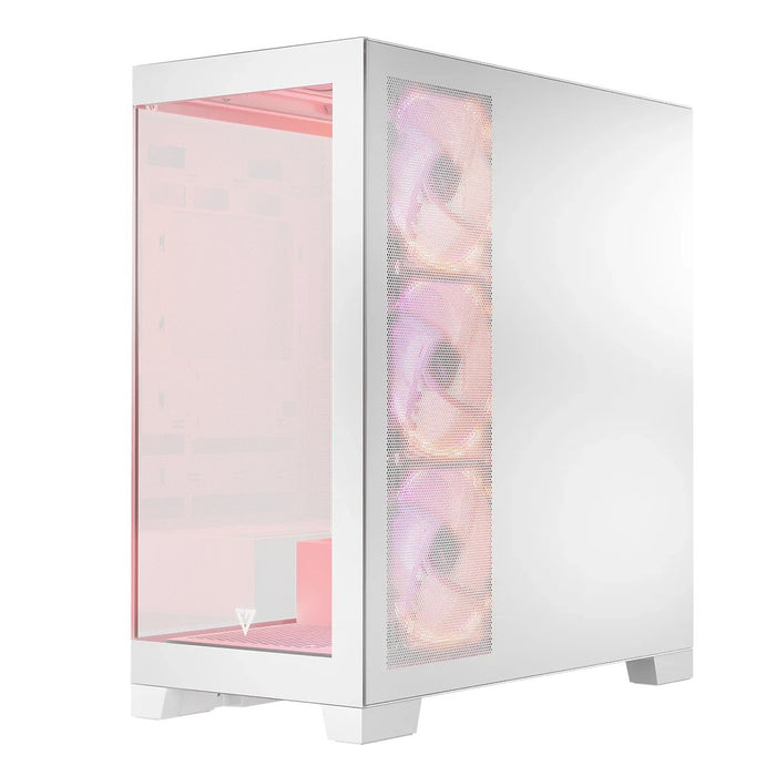 EAN 5903560981305 - Modecom Volcano SPACE APEX ARGB MIDI Midi Tower Blanco imagen 9