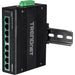 EAN 0710931161885 - Trendnet TI-PG80B switch Gigabit Ethernet (10/100/1000) Energía sobre Ethernet (PoE) Negro imagen 6