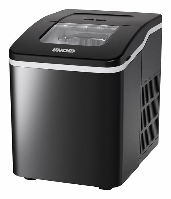 EAN 4011689489358 - Unold 48935 máquina de cubo de hielo Máquina para hacer cubitos de hielo portátil 120 W Negro imagen 1