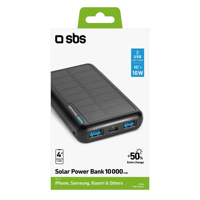 EAN 8018417400544 - SBS TTBB10000SK batería externa 10000 mAh Negro imagen 3