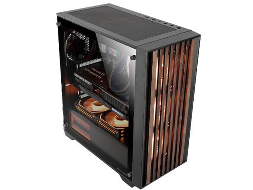 EAN 8435693107620 - Mars Gaming MC-WOOD Midi Tower Negro imagen 2