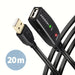 EAN 8595247902351 - Axagon ADR-220 USB 2.0 A-M -> A-F active extension/repeater cable 20m - Kabel - Digital/Daten cable USB U imagen 1