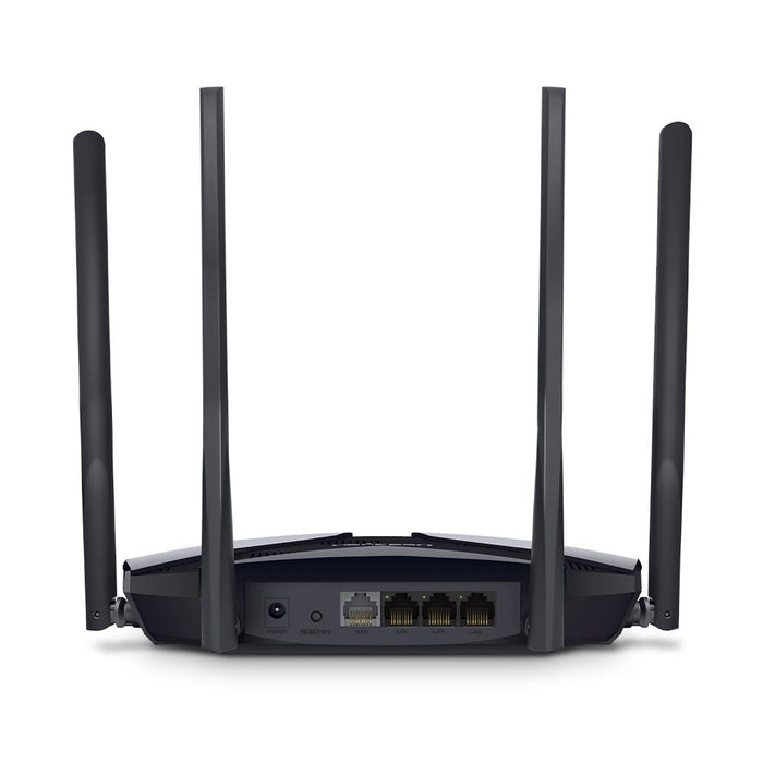 EAN 6957939000509 - TP-Link MR70X router inalámbrico Gigabit Ethernet Doble banda (2,4 GHz / 5 GHz) Negro imagen 3