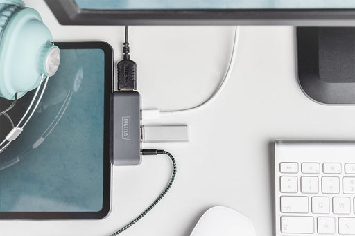 EAN 4016032472537 - Digitus DA-70893 base para portátil y replicador de puertos USB 3.2 Gen 1 (3.1 Gen 1) Type-C Gris imagen 2