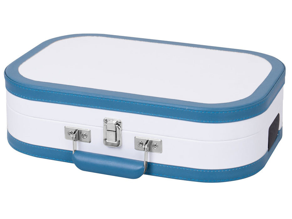 EAN 8011000022130 - Trevi TT 1020 BT Tocadiscos de tracción directa Azul, Blanco Semiautomático imagen 3