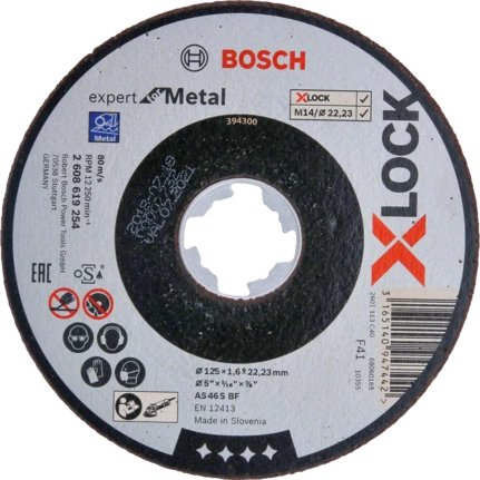 EAN 3165140947442 - Bosch 2 608 619 254 accesorio para amoladora angular Corte del disco imagen 1