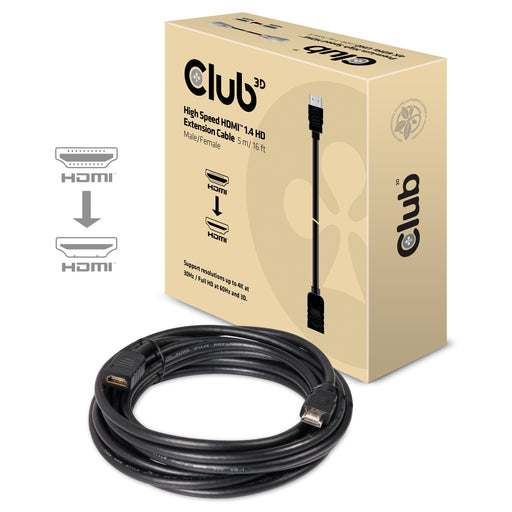 EAN 0841615100231 - CLUB3D CAC-1320 cable HDMI 5 m HDMI tipo A (Estándar) Negro imagen 2