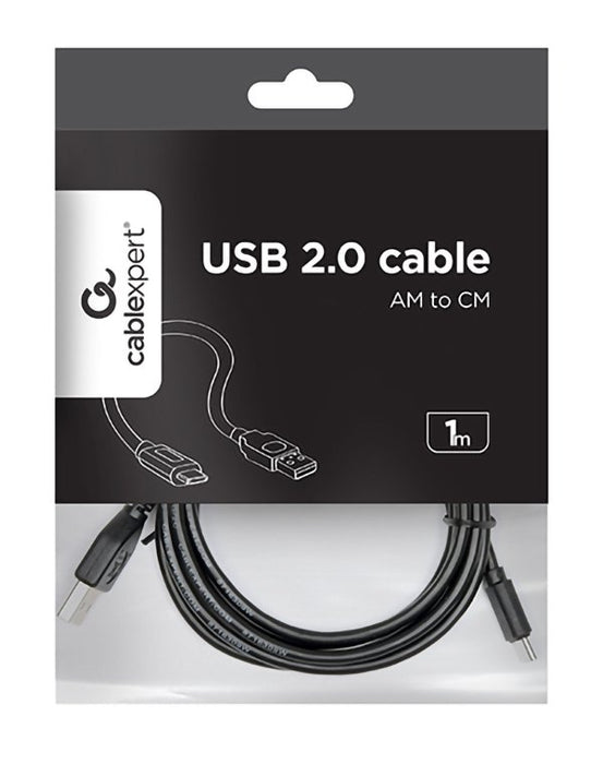 EAN 8716309086547 - Gembird USB-A/USB-C, 1m cable USB USB 2.0 USB A USB C Negro imagen 3