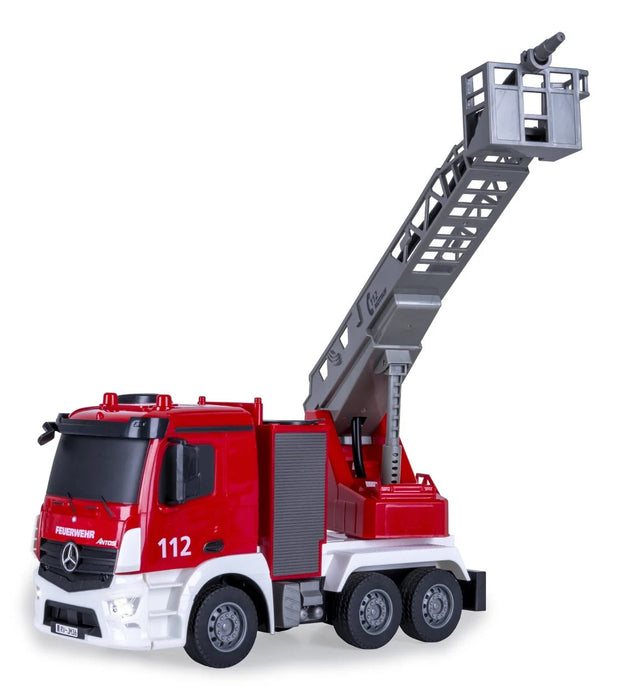 EAN 4042774474539 - Jamara Mercedes-Benz Antos modelo controlado por radio Camión de bomberos Motor eléctrico 1:26 imagen 10