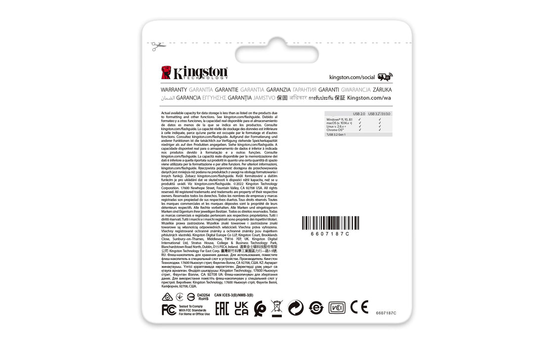 EAN 0740617332742 - Kingston Technology DataTraveler Exodia Onyx unidad flash USB USB tipo A 3.2 Gen 1 (3.1 Gen 1) Negro imagen 7