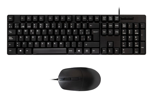 EAN 8436617921261 - UNYKAch UK50545 teclado Ratón incluido Hogar / Oficina USB QWERTY Español Negro imagen 1