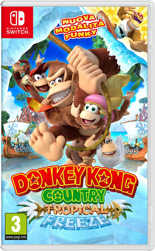 EAN 0045496421724 - Nintendo Donkey Kong Country: Tropical Freeze Estándar Alemán, Inglés, Español, Francés, Italiano Nintend imagen 1