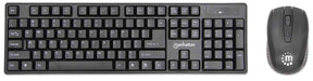 EAN 0766623179492 - Manhattan 179492 teclado Ratón incluido Oficina RF inalámbrico Alemán Negro imagen 1