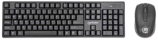EAN 0766623179492 - Manhattan 179492 teclado Ratón incluido Oficina RF inalámbrico Alemán Negro imagen 1