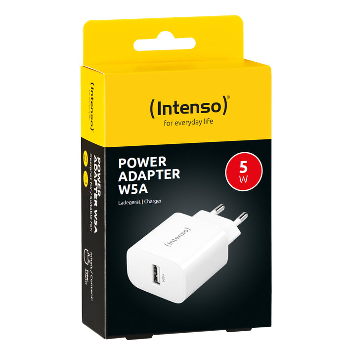 EAN 4034303033195 - Intenso 1x USB-A Adapter weiß Universal Blanco Corriente alterna Interior imagen 3