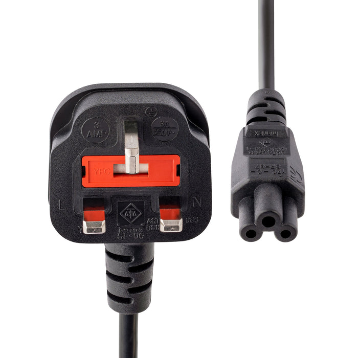 EAN 0065030859417 - StarTech.com PXTNB3SUK2M cable de transmisión Negro C5 acoplador imagen 2