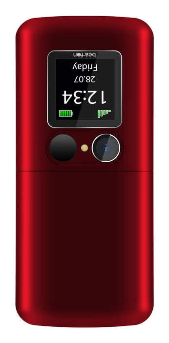 EAN 9120124822409 - Beafon Fold 10 LTE 5,59 cm (2.2") 95 g Negro, Rojo Teléfono para personas mayores imagen 1