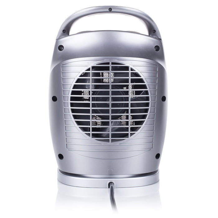 EAN 8713016050380 - Tristar KA-5038 calefactor eléctrico Interior Negro, Plata 1500 W Ventilador eléctrico imagen 2