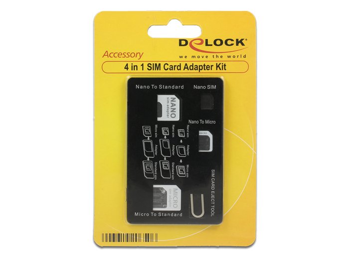 EAN 4043619206506 - DeLOCK 20650 adaptador para tarjeta de memoria sim / flash Adaptador para tarjetas SIM imagen 4