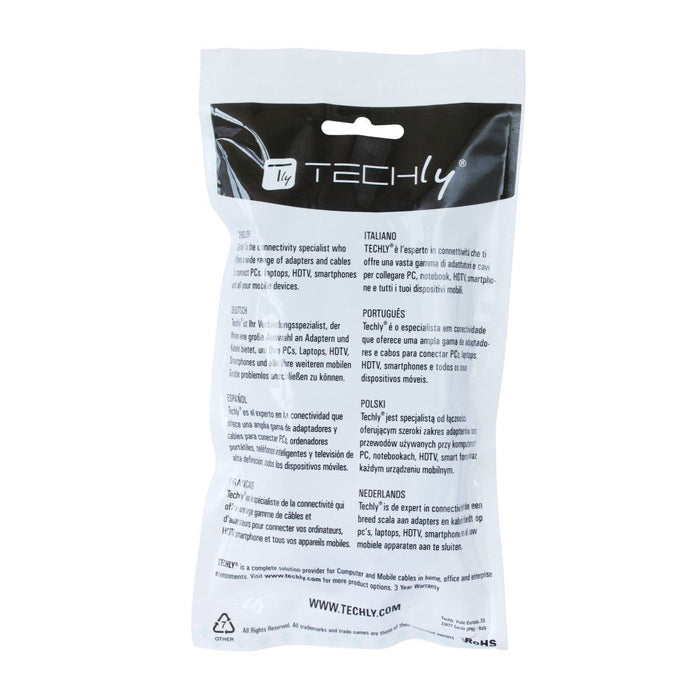 EAN 8057685306912 - Techly 2.0m HDMI M/M cable HDMI 2 m HDMI tipo A (Estándar) Blanco imagen 5