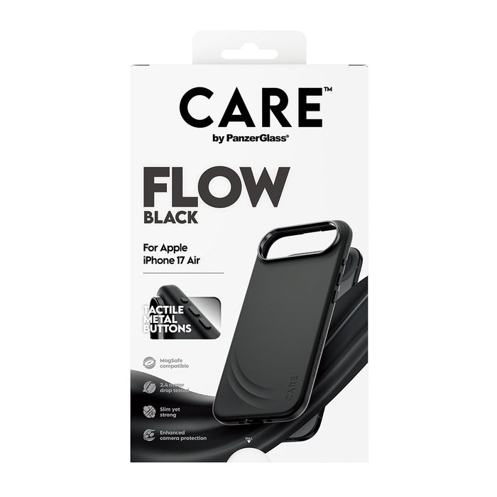 EAN 5715685027246 - PanzerGlass CARE by ® Feature FLOW Case Black w. MagSafe iPhone 17 Air funda para teléfono móvil Negro imagen 3