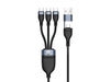EAN 4015867242407 - Conceptronic ETTA06B15C cable USB USB 2.0 1,5 m USB A/USB C 3 x USB C Negro imagen 1