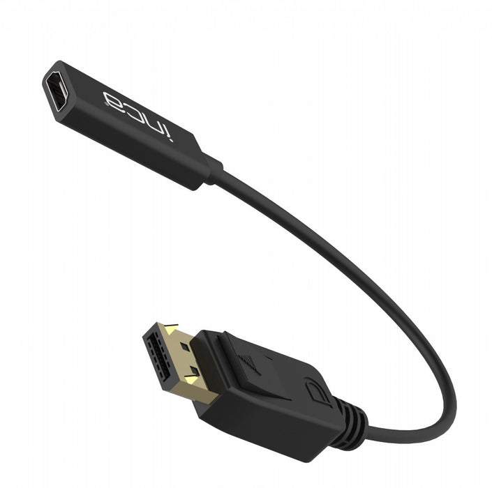 EAN 8697980470156 - Inca IDTH-07 adaptador de cable de vídeo 0,2 m DisplayPort HDMI tipo A (Estándar) Negro imagen 6