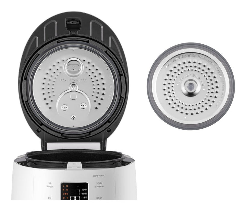 EAN 8809934062908 - Cuckoo CRP-ST1009F arrocera 1,8 L 1150 W Champán, Blanco imagen 10