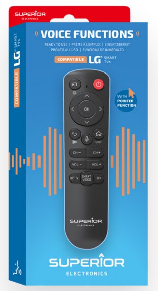 EAN 8054242081572 - Superior SUPTBB002 mando a distancia Bluetooth TV Botones imagen 2