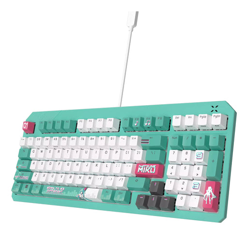 EAN 4711387881613 - ASUS TUF Gaming K3 Gen II Hatsune Miku Edition teclado Juego USB Multicolor imagen 2