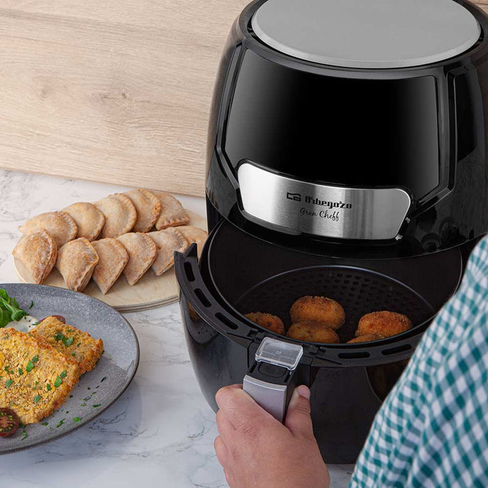 EAN 8435568403406 - Orbegozo FDR 65 Sencillo 4 L Independiente 1500 W Freidora de aire caliente Negro imagen 7