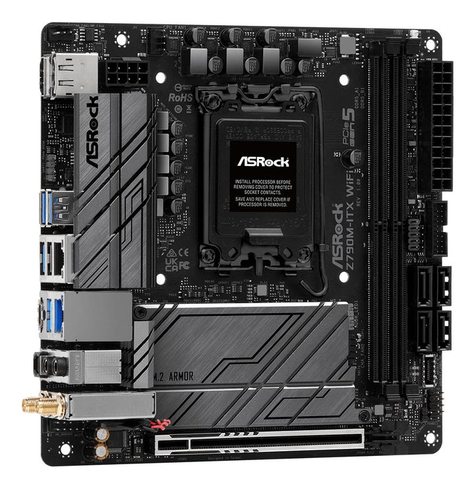 EAN 4710483941054 - Asrock Z790M-ITX WiFi Intel Z790 LGA 1700 mini ITX imagen 5