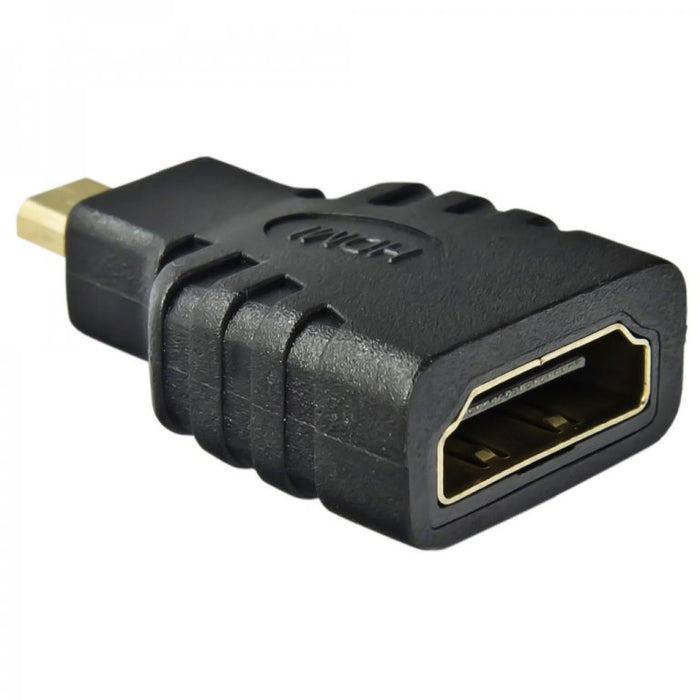 EAN 5901720130723 - Akyga AK-AD-10 cambiador de género para cable HDMI Type A (Standard) HDMI Type D (Micro) Negro, Oro imagen 2
