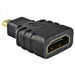 EAN 5901720130723 - Akyga AK-AD-10 cambiador de género para cable HDMI Type A (Standard) HDMI Type D (Micro) Negro, Oro imagen 2