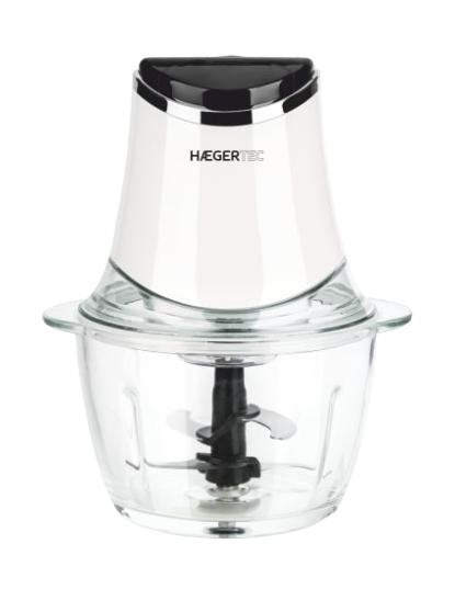 EAN 5608475020117 - Haeger CH-30W.007A picadora eléctrica de alimentos 1,2 L 300 W Negro, Transparente, Blanco imagen 1