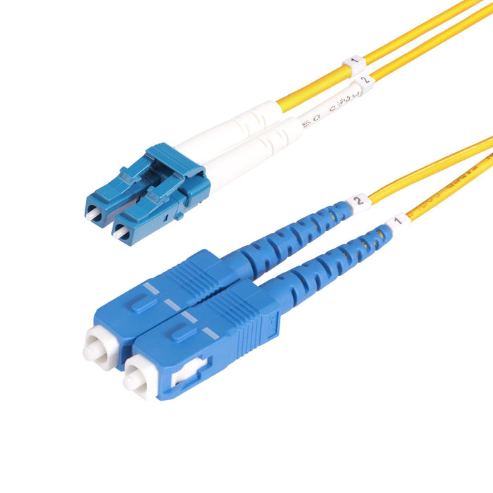 EAN 0065030903288 - StarTech.com SMLCSC-OS2-2M Cable de fibra óptica e InfiniBand Amarillo imagen 1