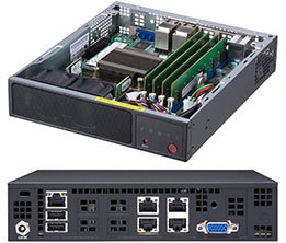 EAN 672042290932 - Supermicro SuperServer E200-9A Intel® SoC BGA 1310 Bastidor (1U) Negro imagen 1