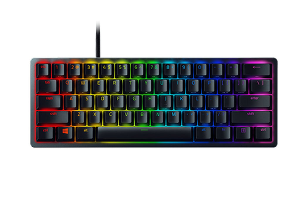 EAN 8886419347095 - Razer Huntsman Mini teclado Juego USB QWERTZ Alemán Negro imagen 1