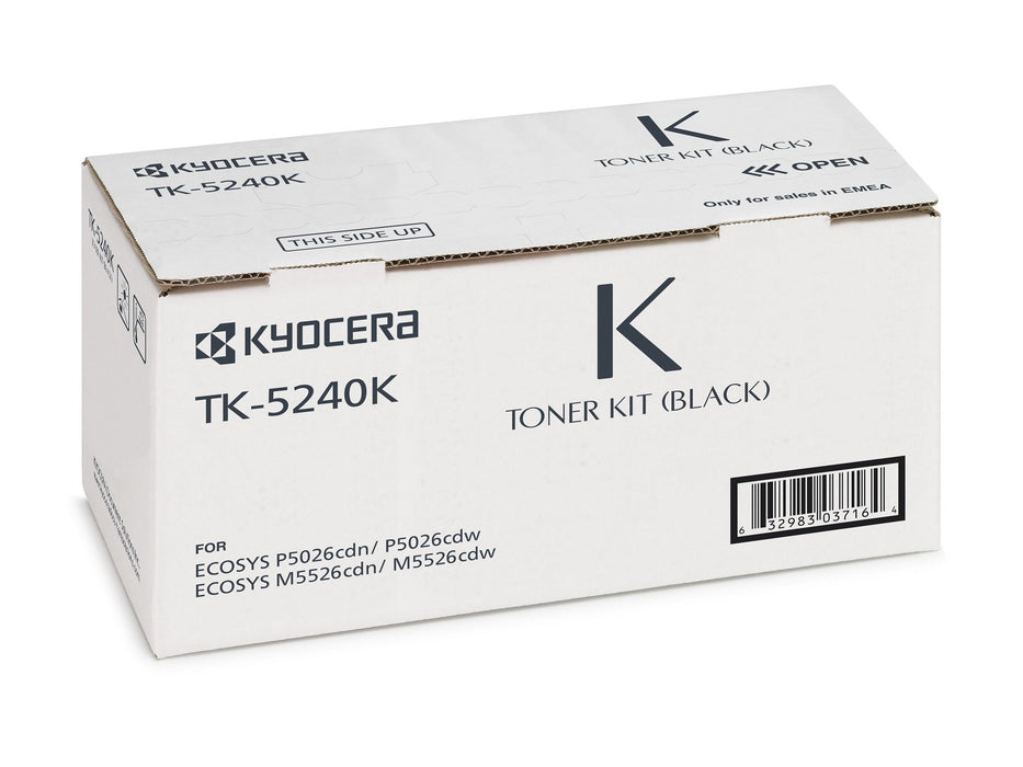 EAN 0632983036822 - KYOCERA TK-5240K cartucho de tóner 1 pieza(s) Original Negro imagen 2
