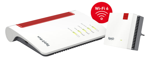 EAN 4023125030499 - Mesh Set 7530 AX + 1200 AX Doble banda (2,4 GHz / 5 GHz) Wi-Fi 6 (802.11ax) Rojo, Blanco 4 3G Interno imagen 2